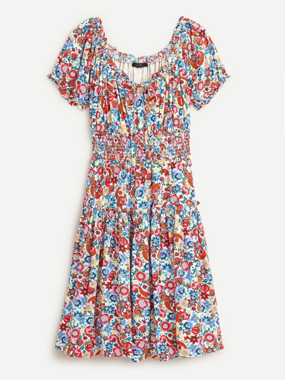 J. Crew “The Farmer’s Market” Tiered Dress